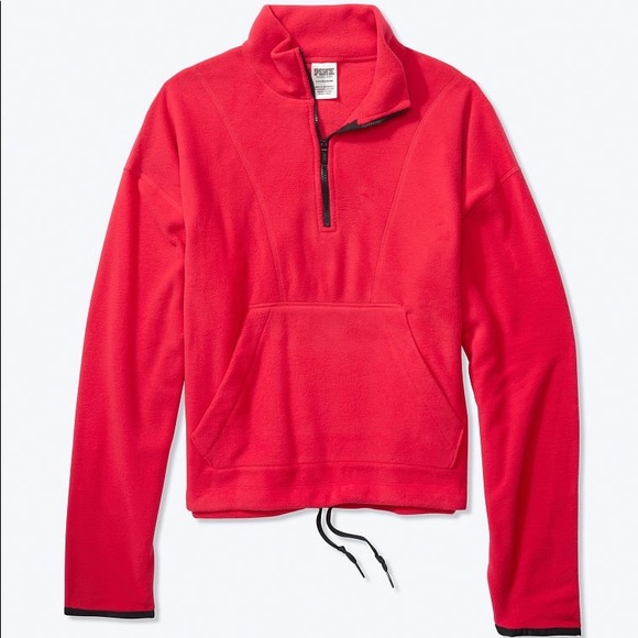 VS Pink Polar Fleece Half-Zip - Picture 4 of 6